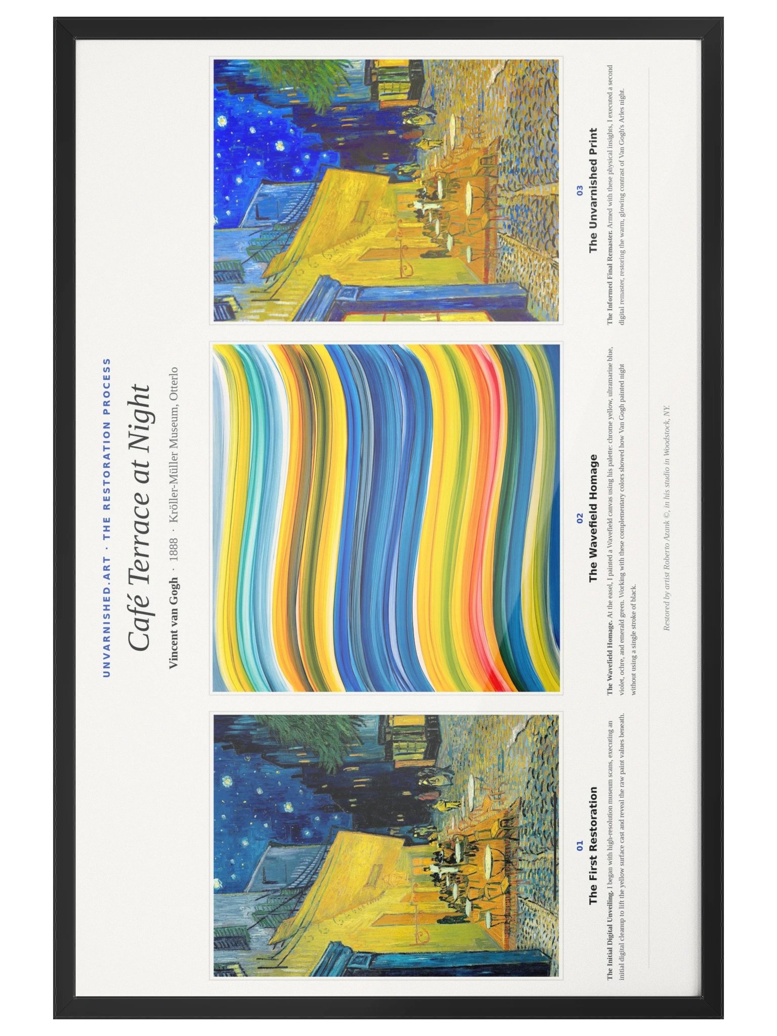 Café Terrace at Night — Framed Process Poster product image (4)