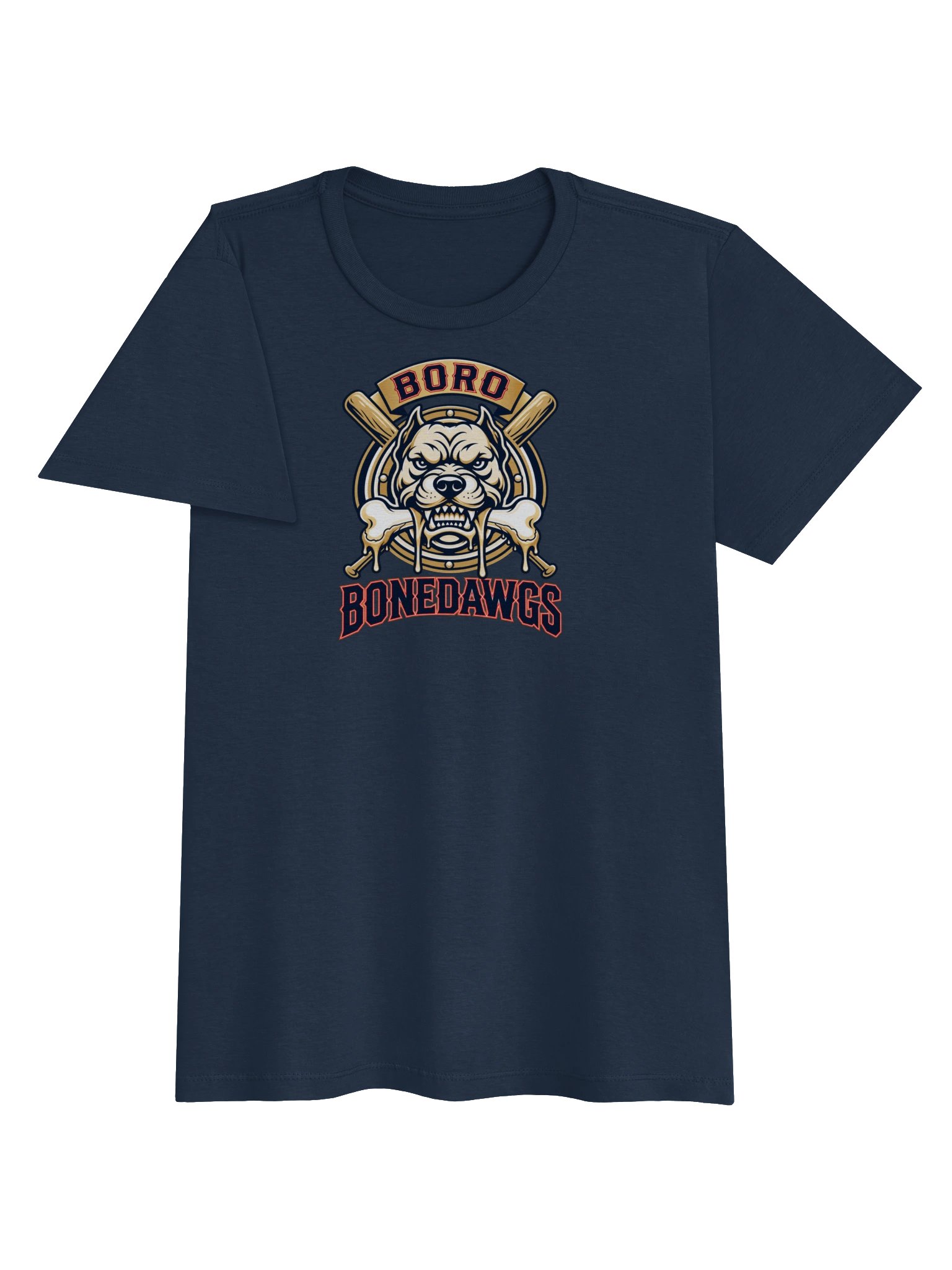 Boro Bonedawgs Gildan Alt. Tee - Red Accented (Women's) product image (3)