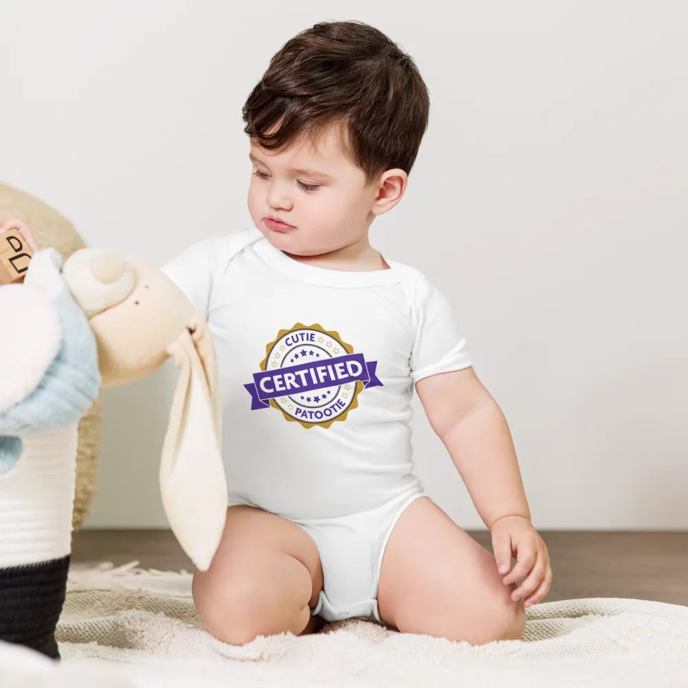 Certified Cutie Patootie Baby One Piece product image (5)