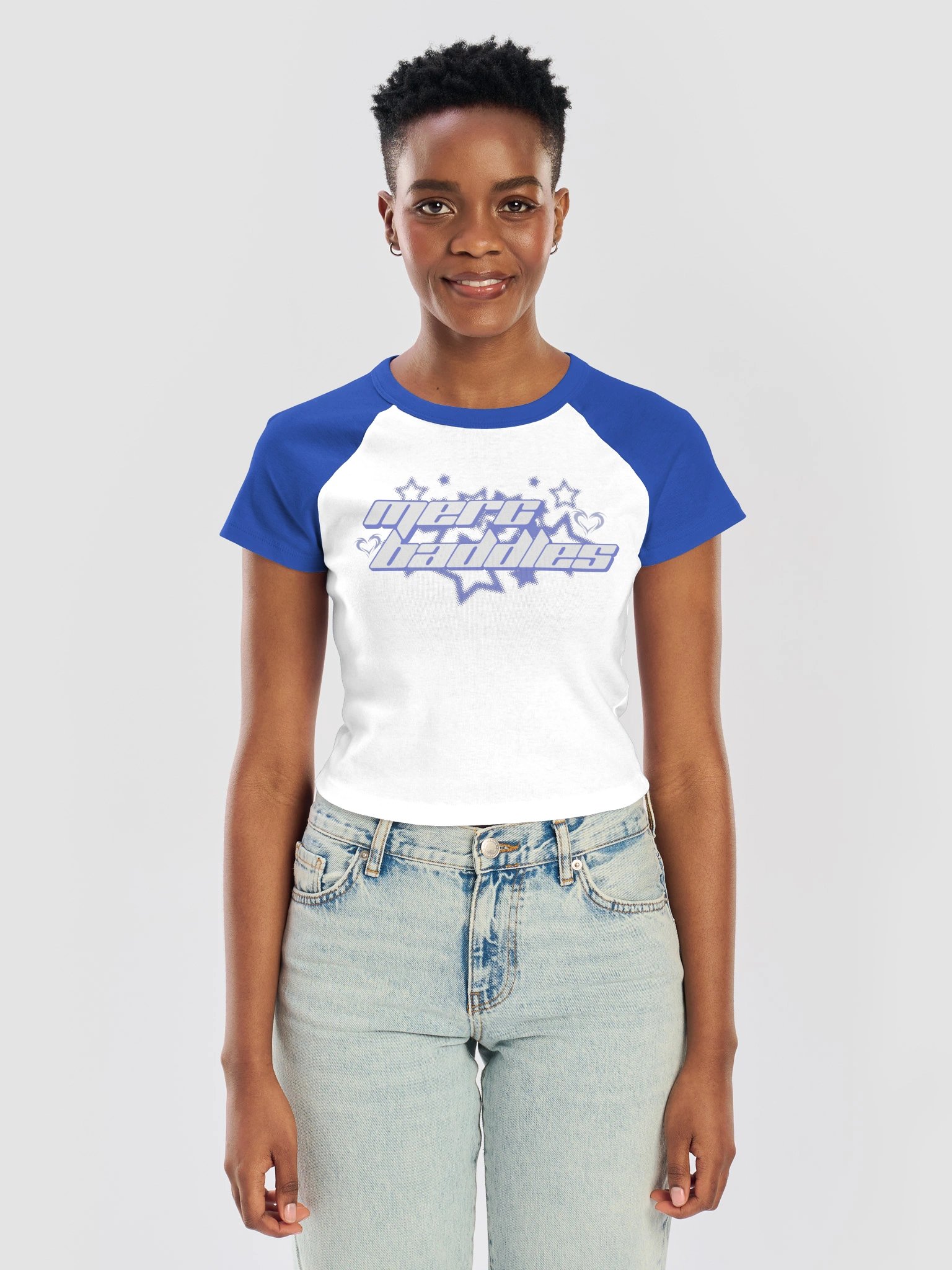 mercbaddies baby tee (merc x riftbaddies) product image (2)