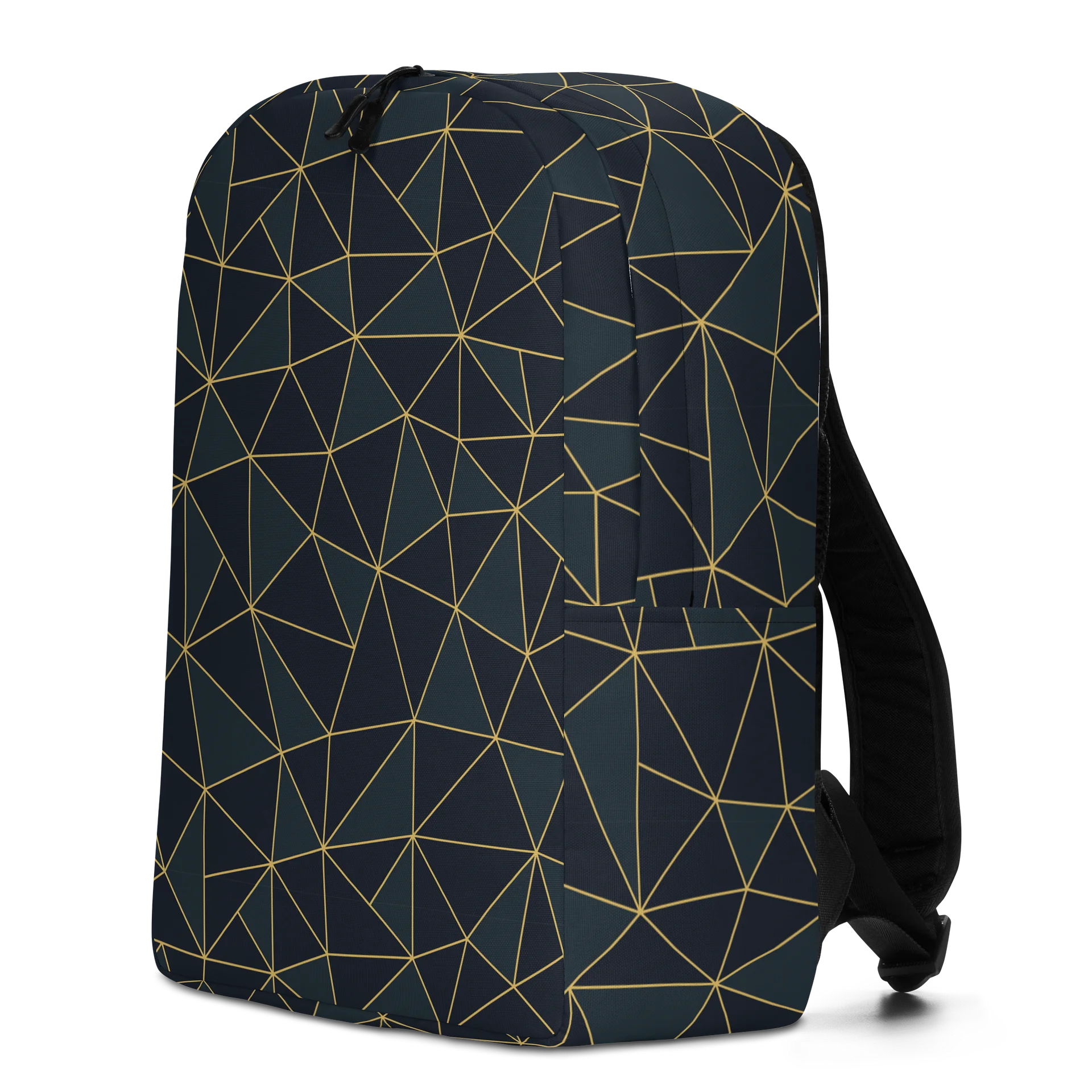 Stylish Polygonal Geometric Minimalist Backpack Design product image (2)