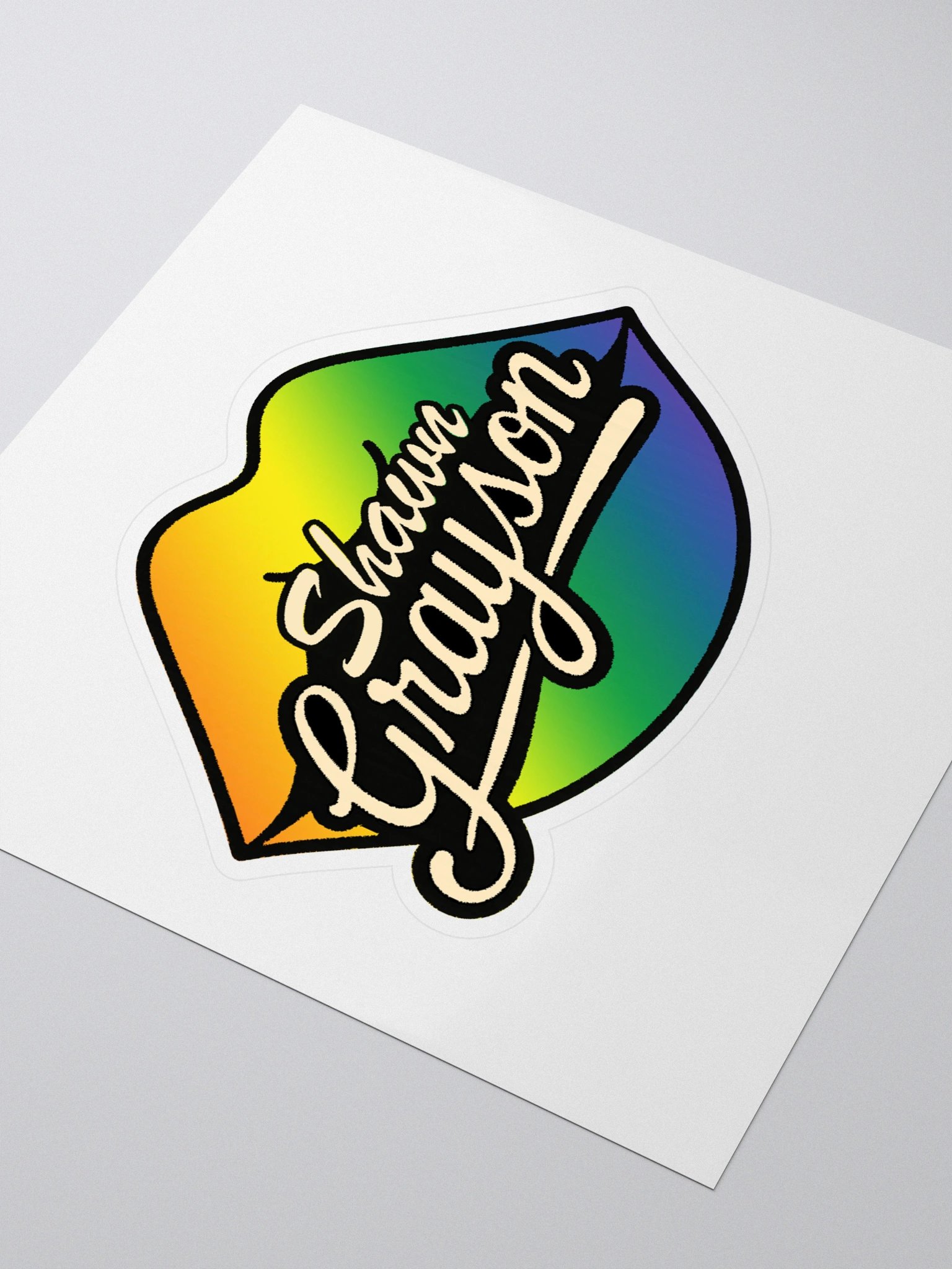 Shawn Grayson Lips Logo Sticker product image (3)