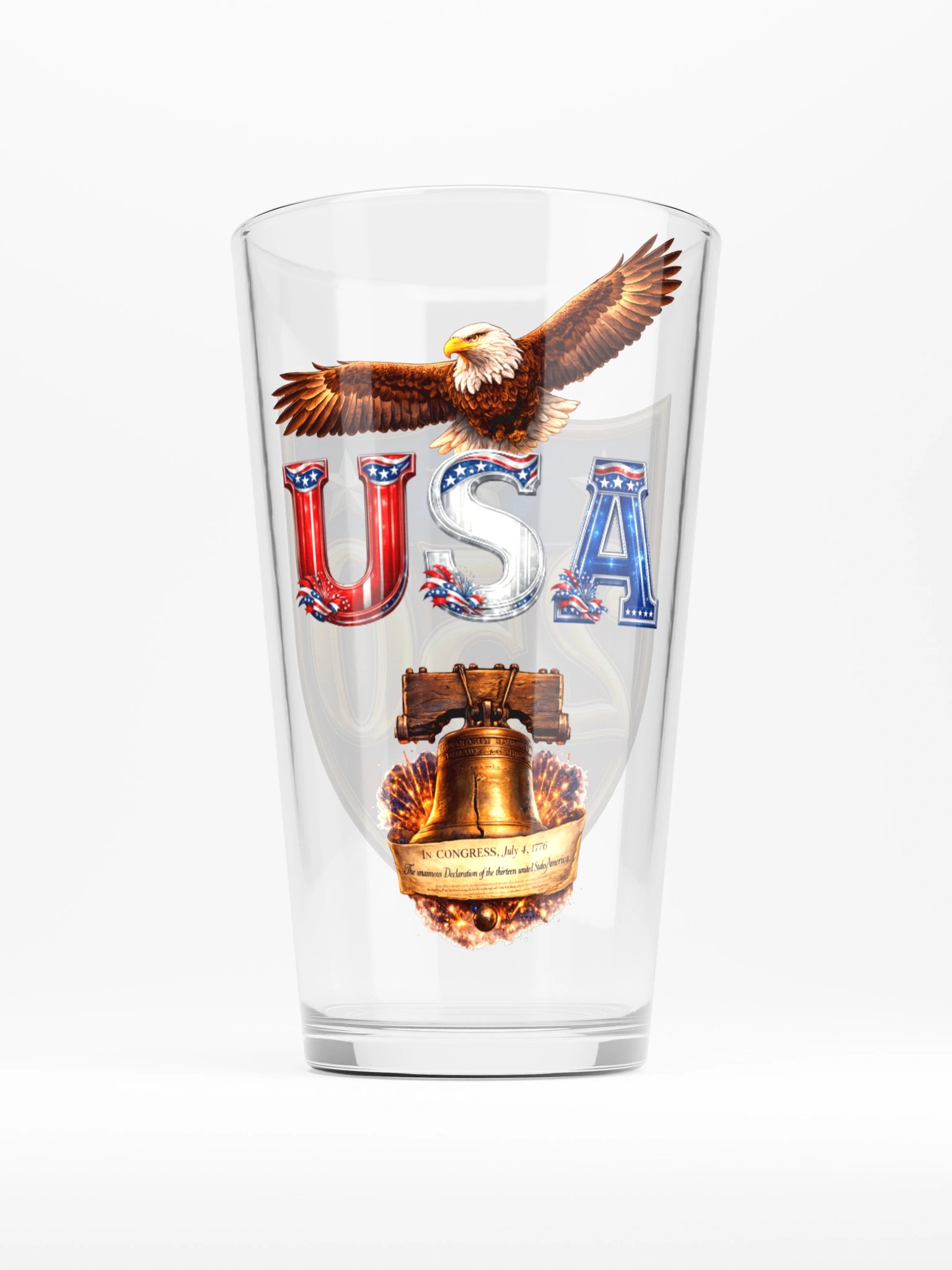 America's 250th Birthday Pint Glass product image (1)