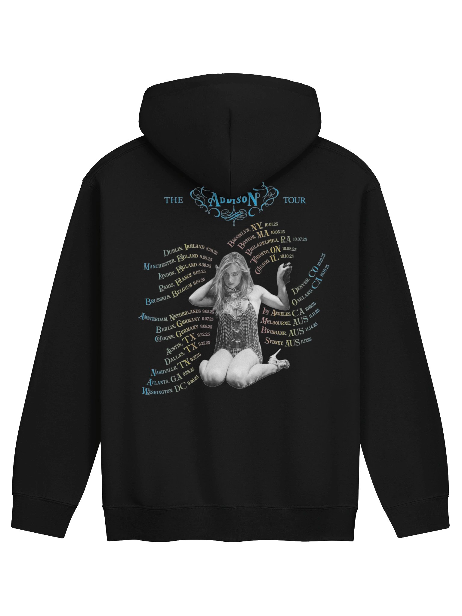 The Addison Tour 2026 Merch Hoodie product image (2)