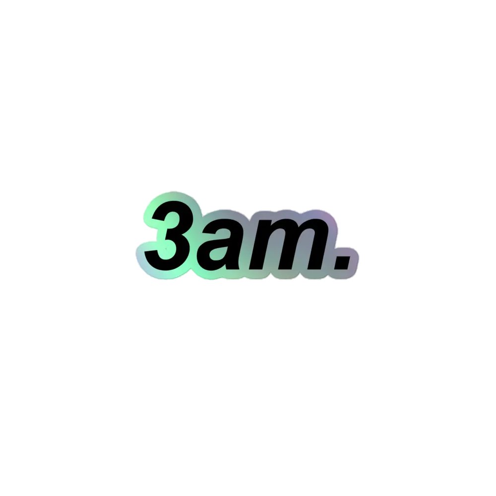 KSUNE 3am Sticker product image (1)