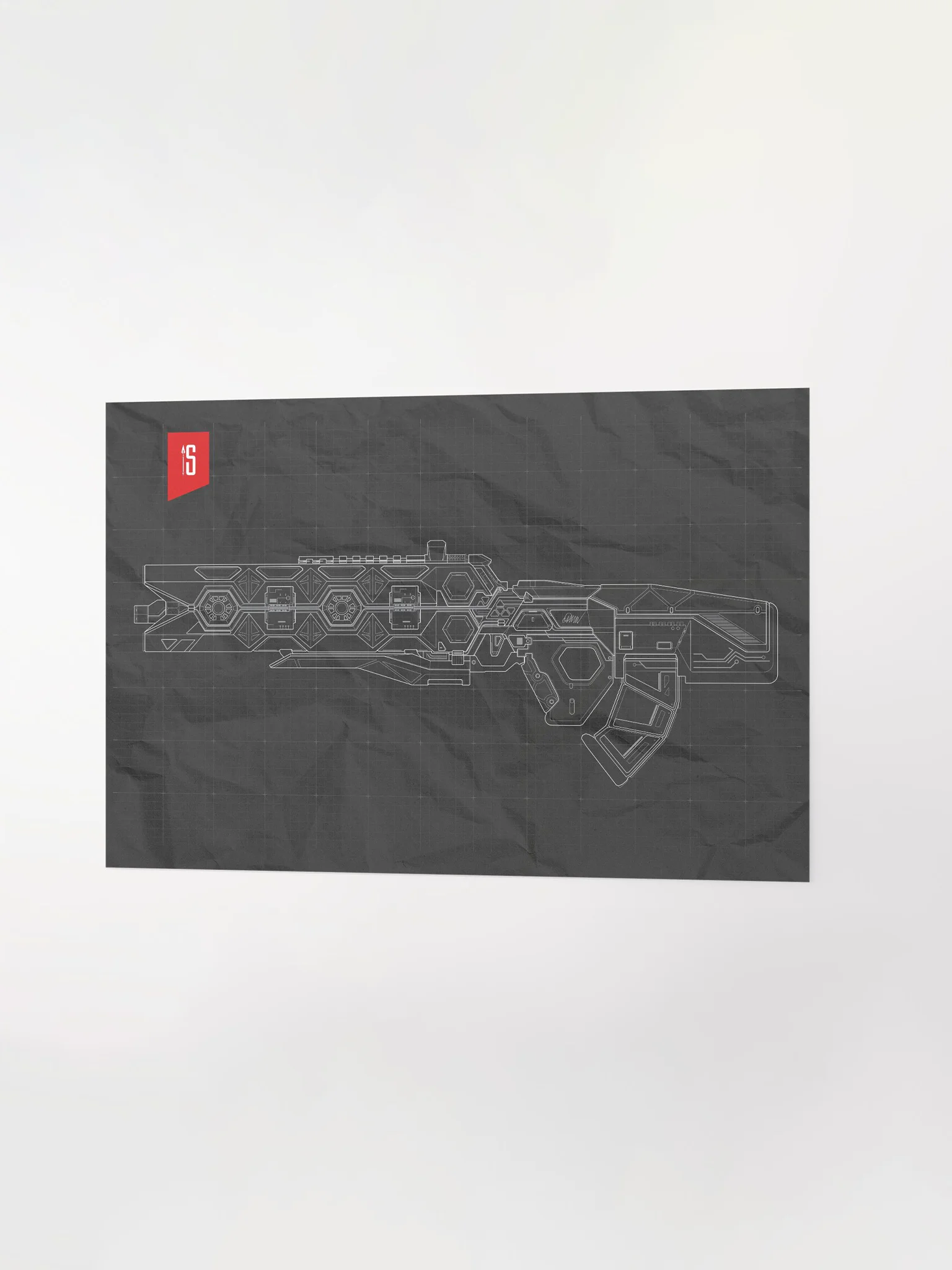 FLT.LN S4 // Schematic Poster product image (3)