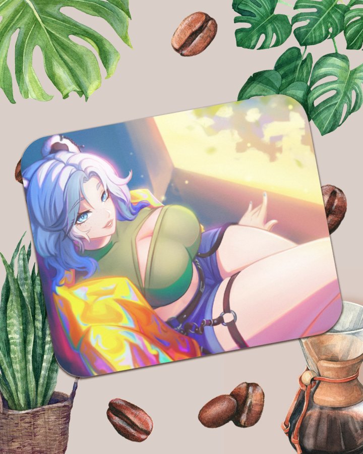 Lounging in the Sun - Mousepad product image (1)
