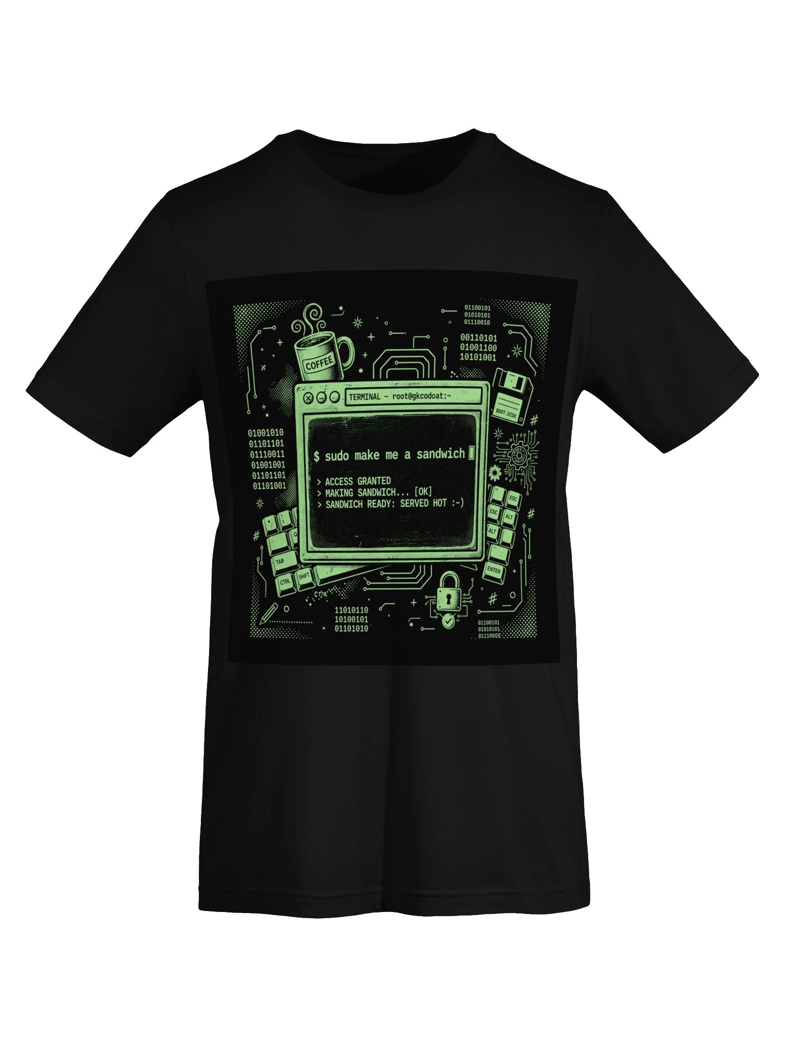 Sudo Make Me a Sandwich Tee product image (5)