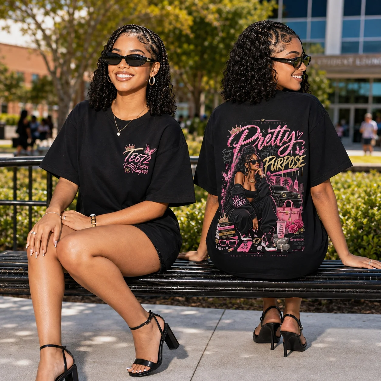 Pretty With Purpose Crown Tee product image (8)