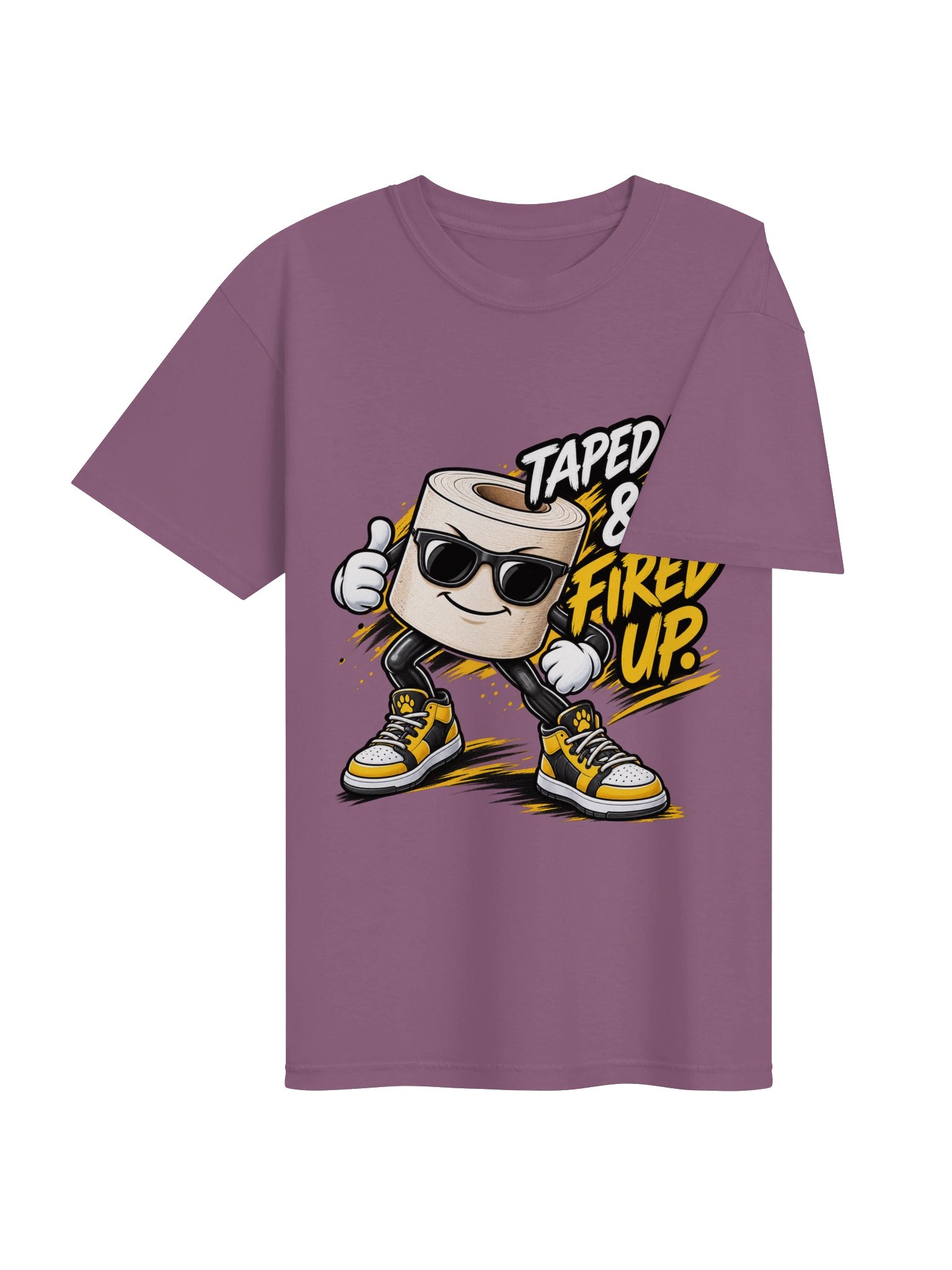 Taped Up & Fired Up Wrestling Tee product image (28)