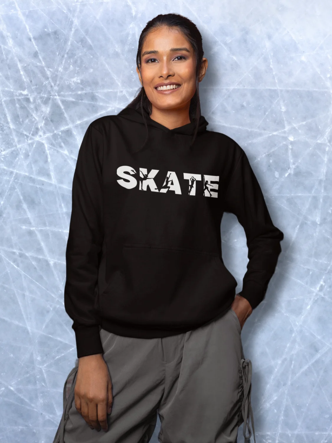 SKATE - black Hoodie product image (1)