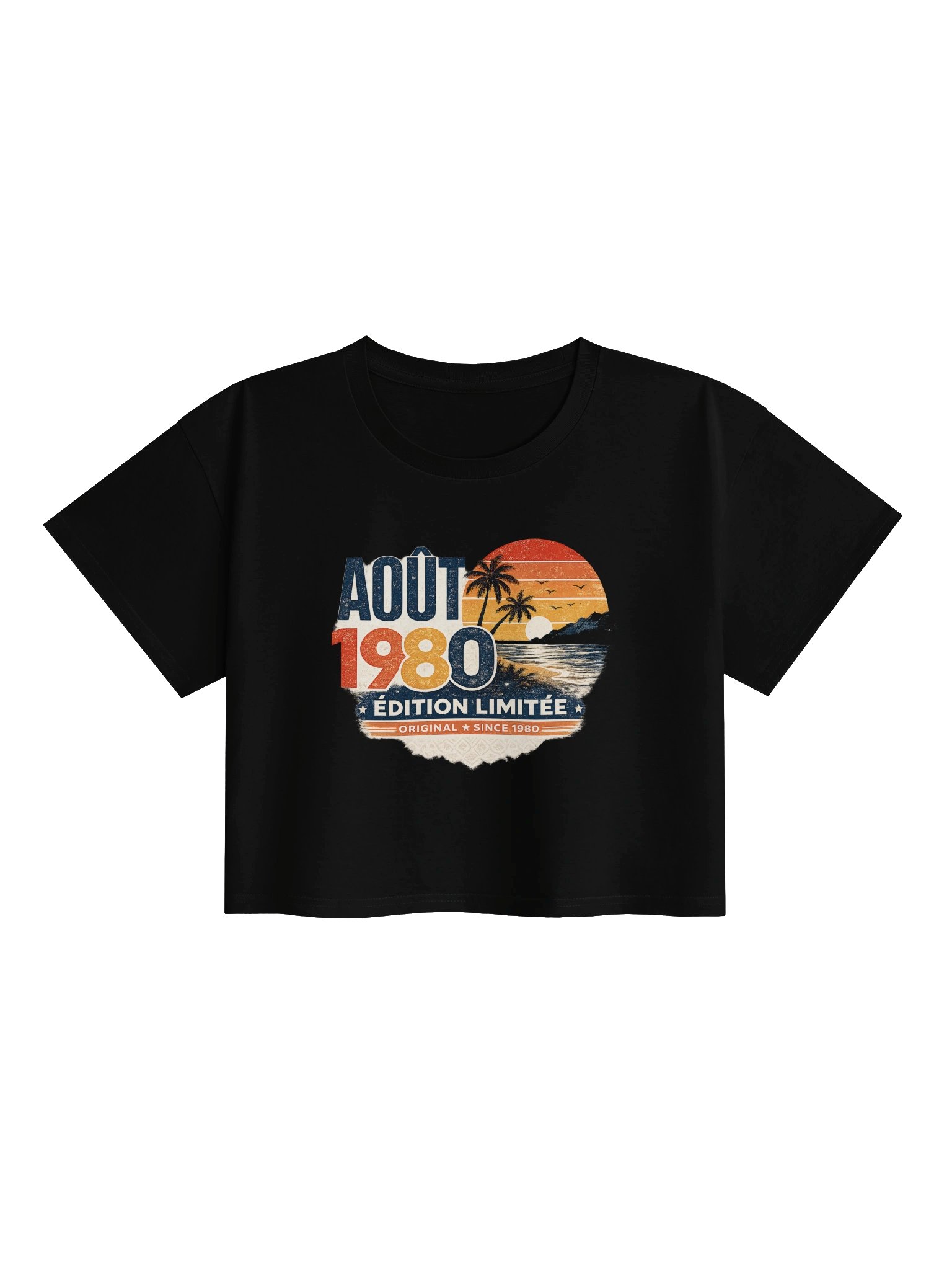 T-shirt Vintage AOÛT 1980 – Édition Limitée product image (4)