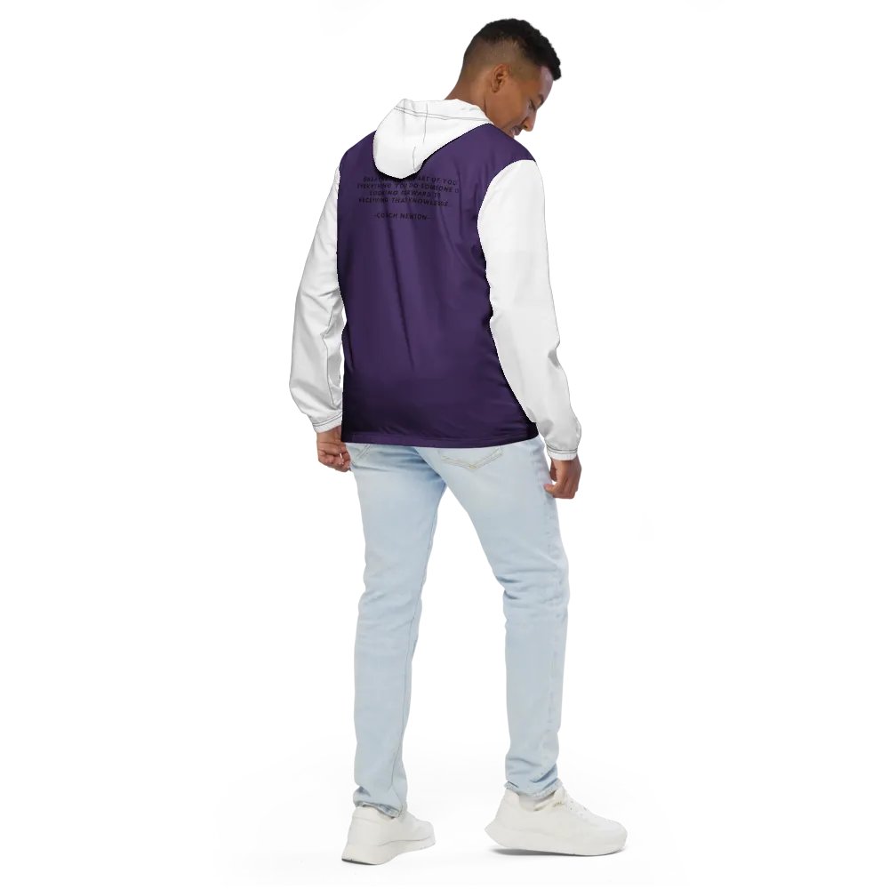 CG Purple Windbreaker White Sleeves product image (4)