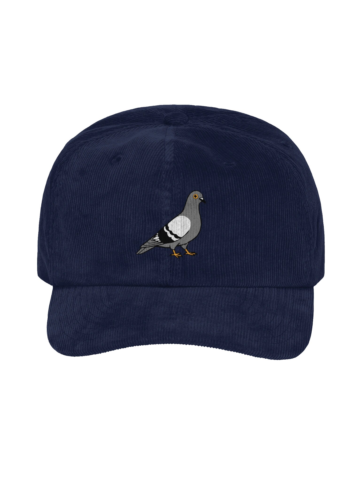 Pigeon Embroidered Corduroy Hat product image (9)