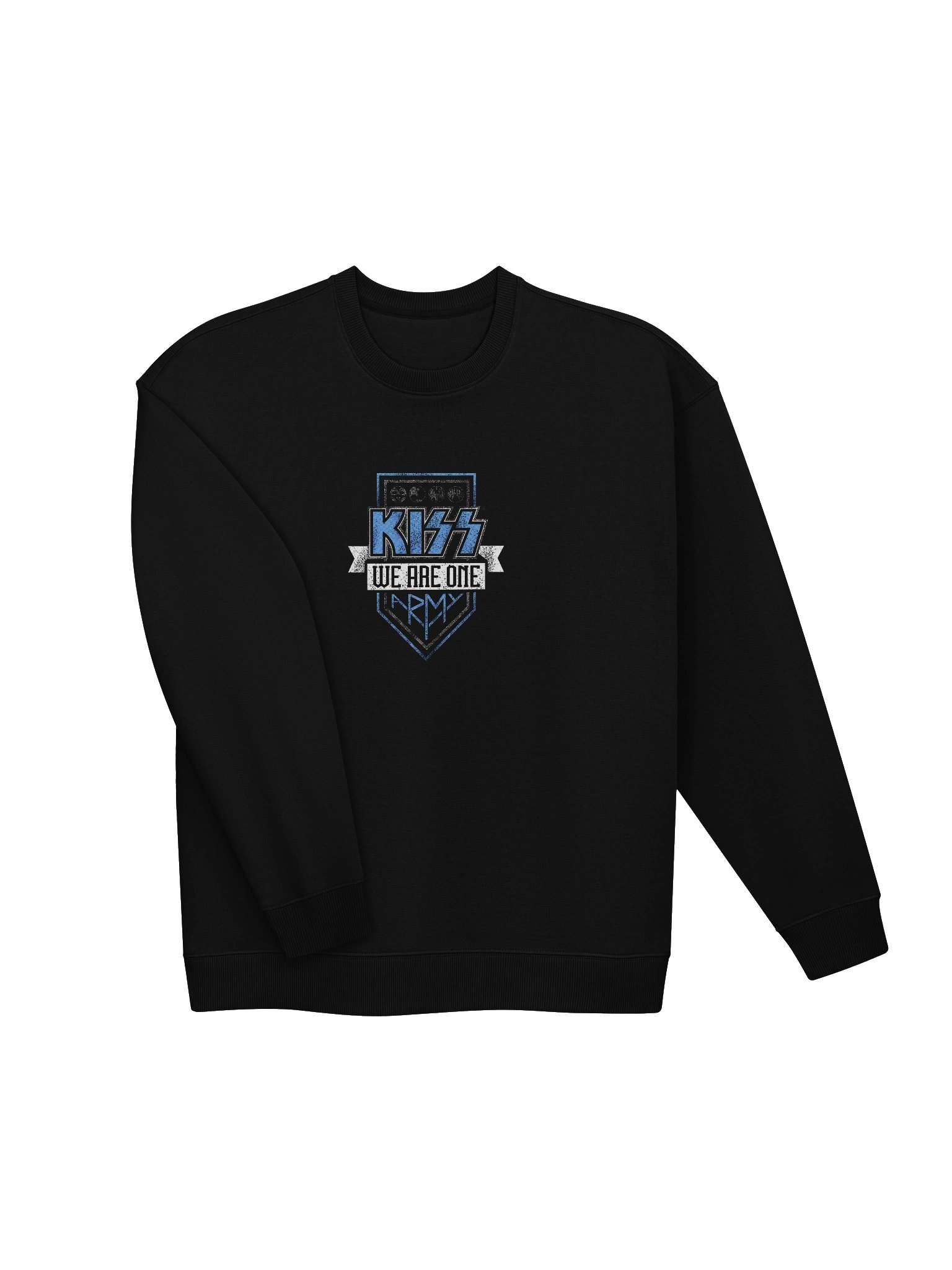 KISS "We Are One Army" Graphic Sweatshirt – Premium Organic Oversized Pullover product image (3)