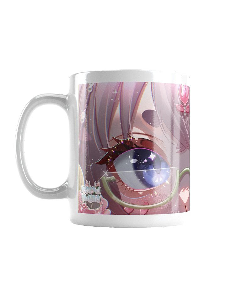 Whimsical Eyes White Ceramic Mug product image (1)