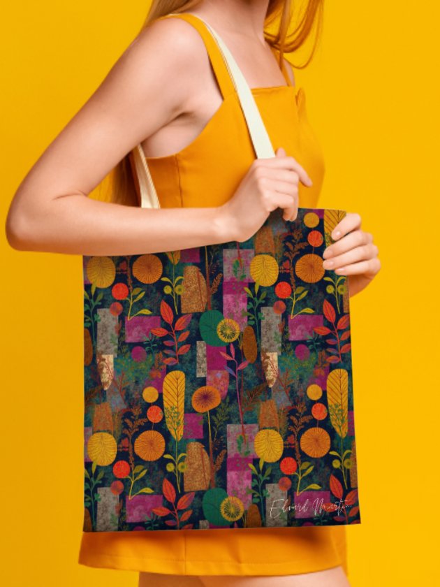 Canvas Tote Handbag-15"x18"/38x46cm product image (2)