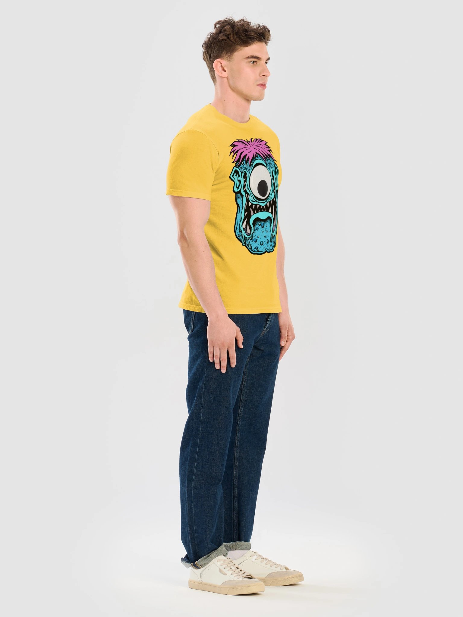 Googly EYEclops - Yellow T-Shirt product image (4)