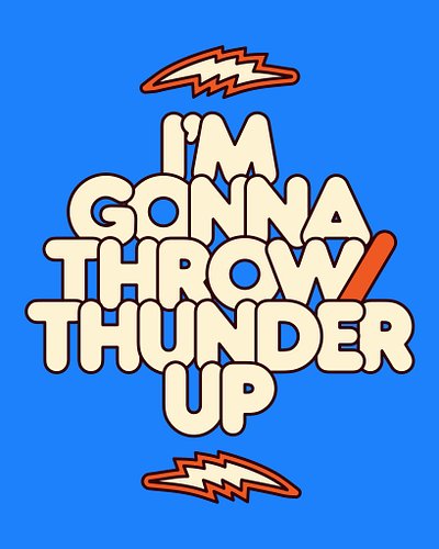Let’s have a day. #thunderup