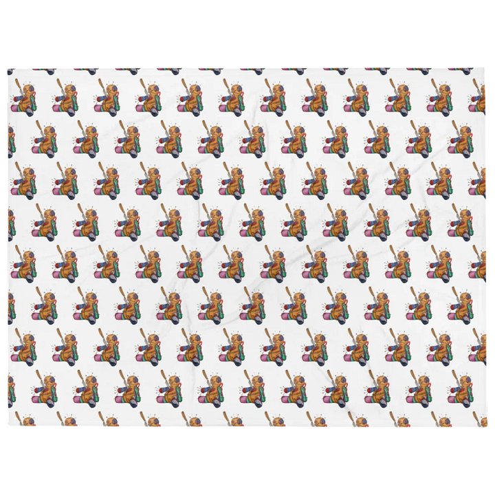 Stitches the Voodoo Doll Throw Blanket product image (2)