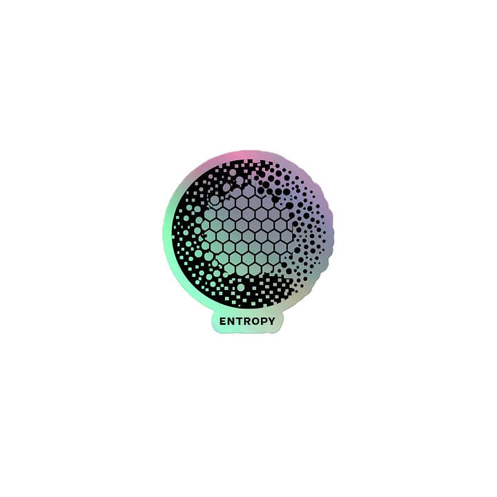 Entropy Holographic Sticker product image (1)