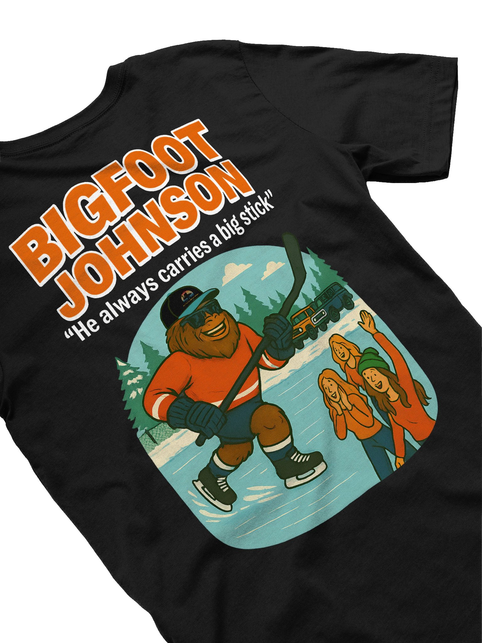 Bigfoot Johnson Big Stick Tee (Black) product image (4)
