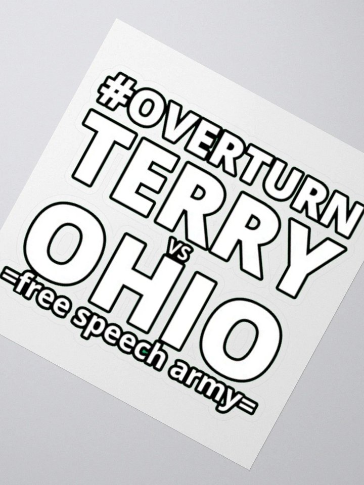 OVERTURN TERRY VS OHIO product image (2)