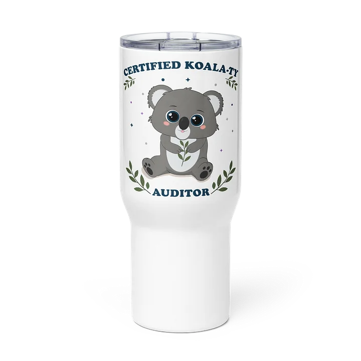 Certified Koala-ty Auditor Travel Mug product image (1)