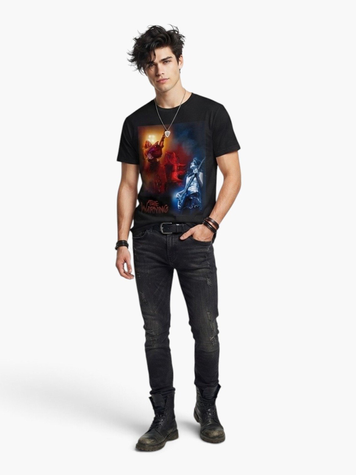 The Warning Concert Poster Tee [S–5XL] product image (1)
