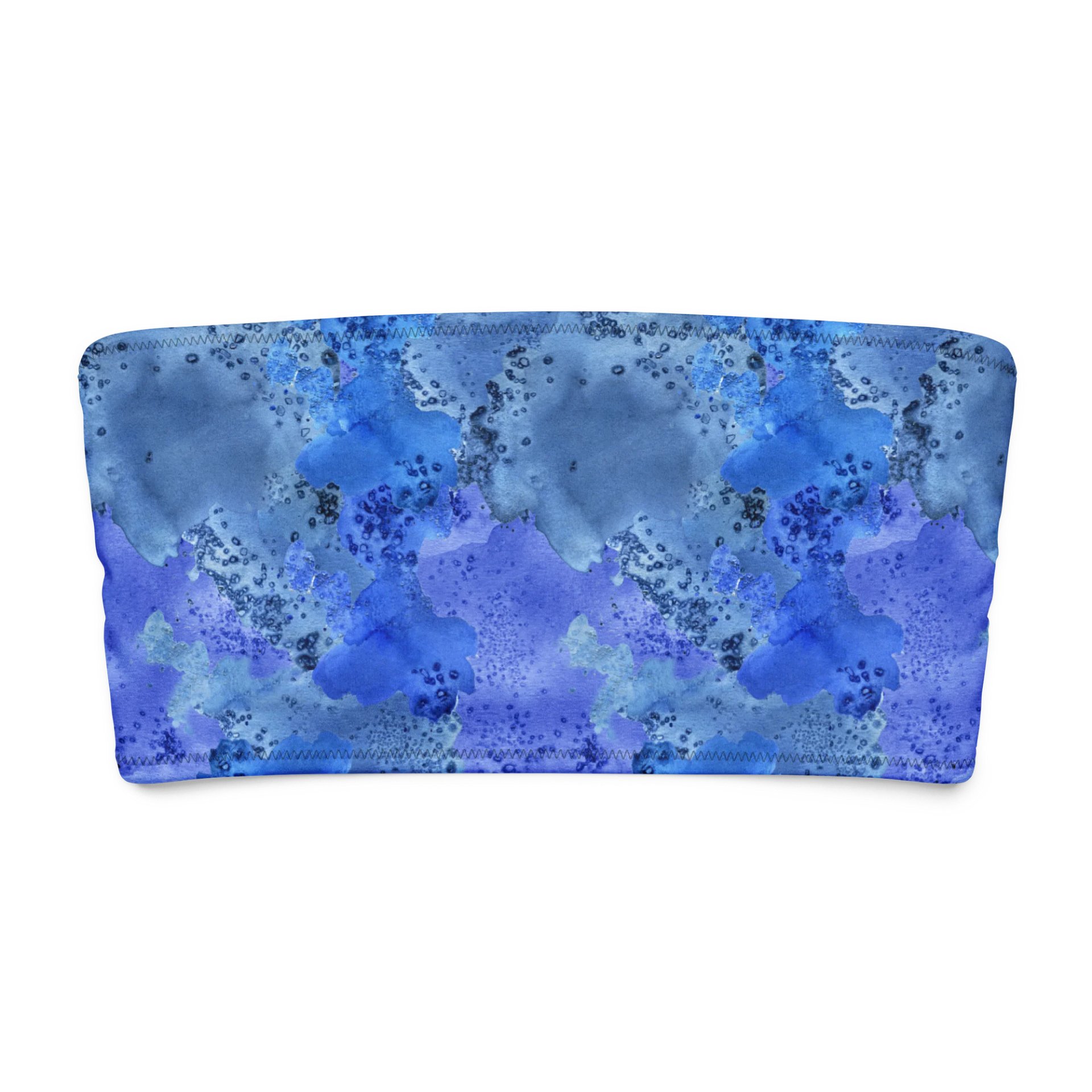 "Ocean Blue" Print Bandeau product image (6)
