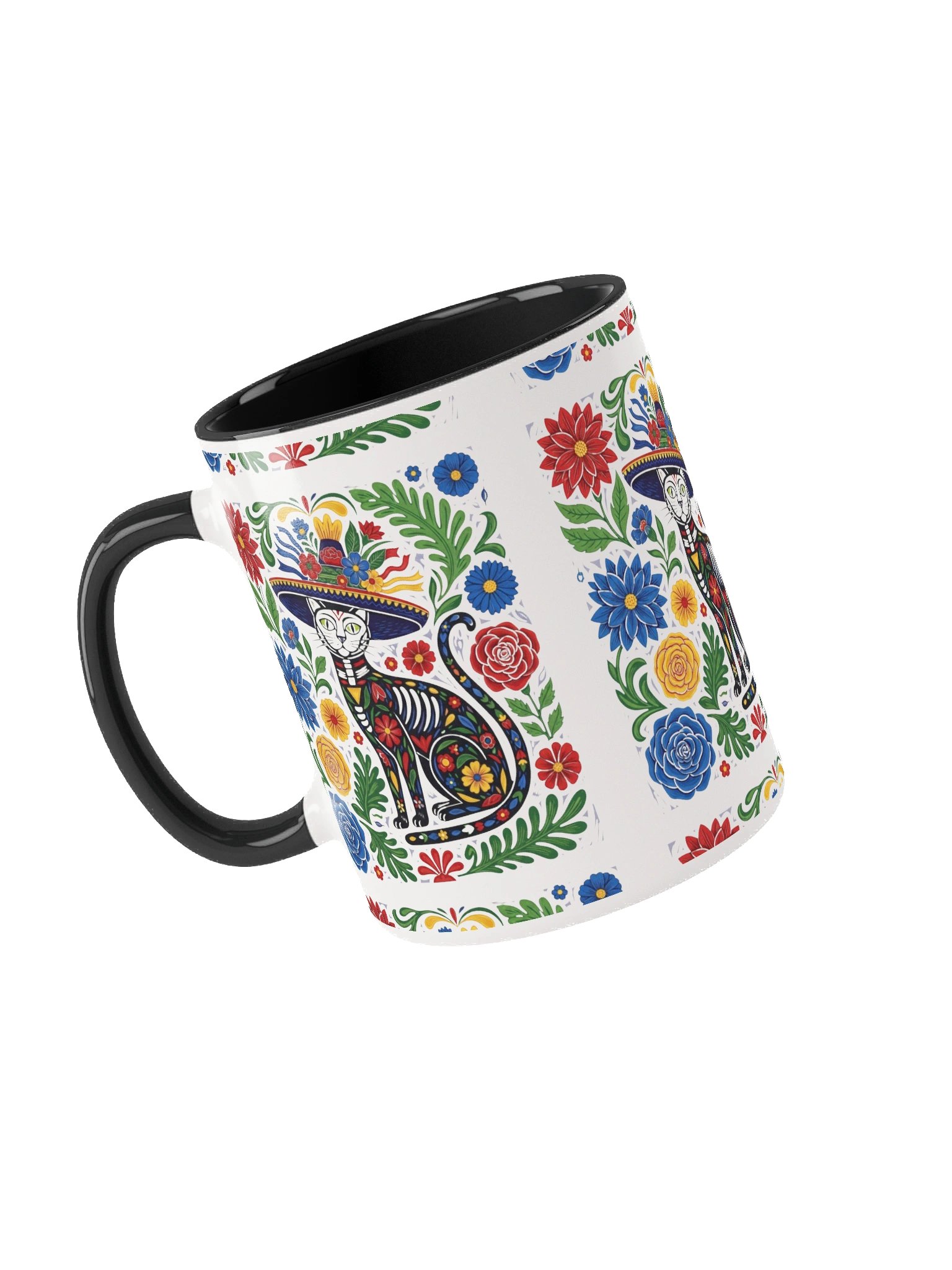 Fiesta Feline Ceramic Mug product image (35)