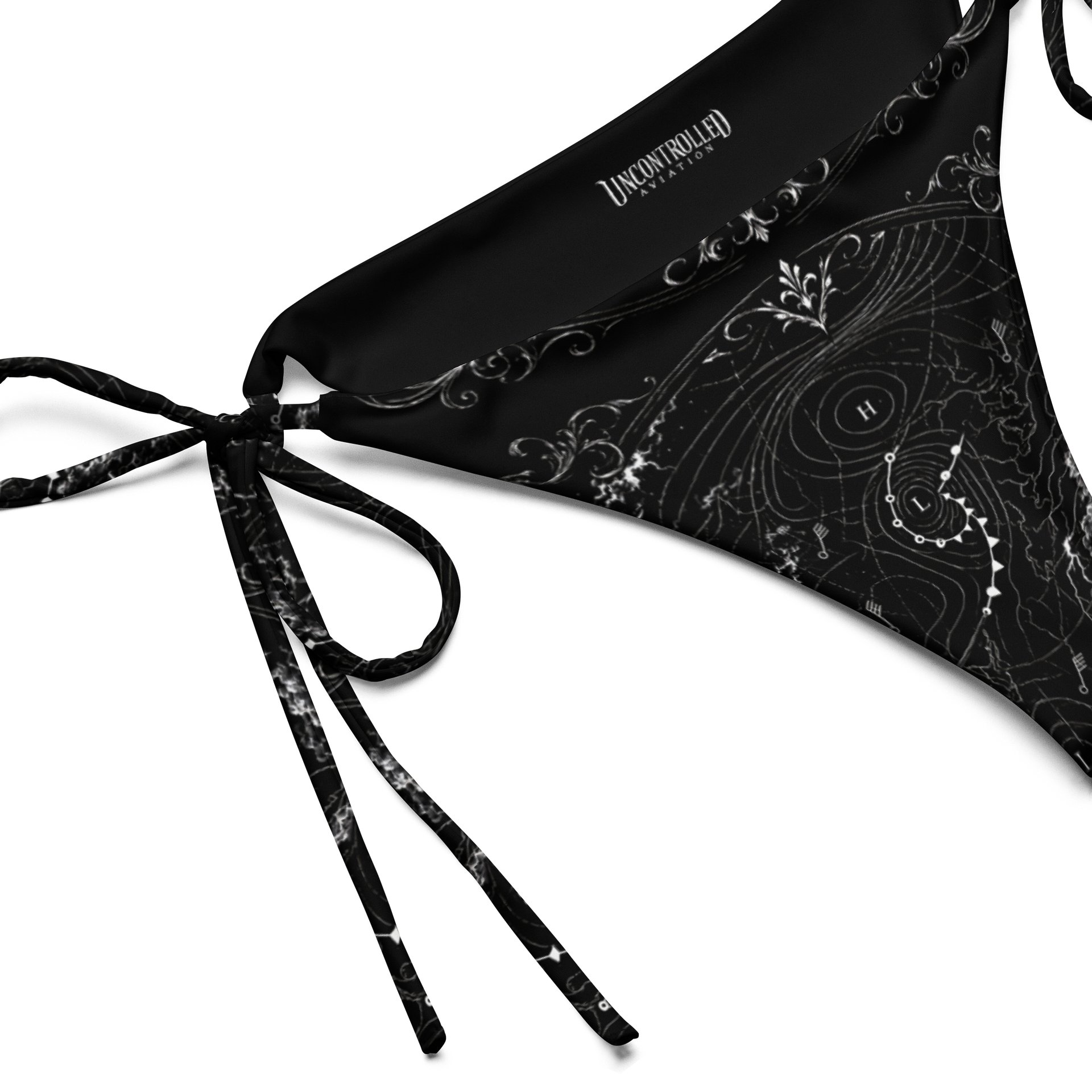 Analyse The Surface? — Goth Aviation Weather String Bikini BOTTOM product image (1)