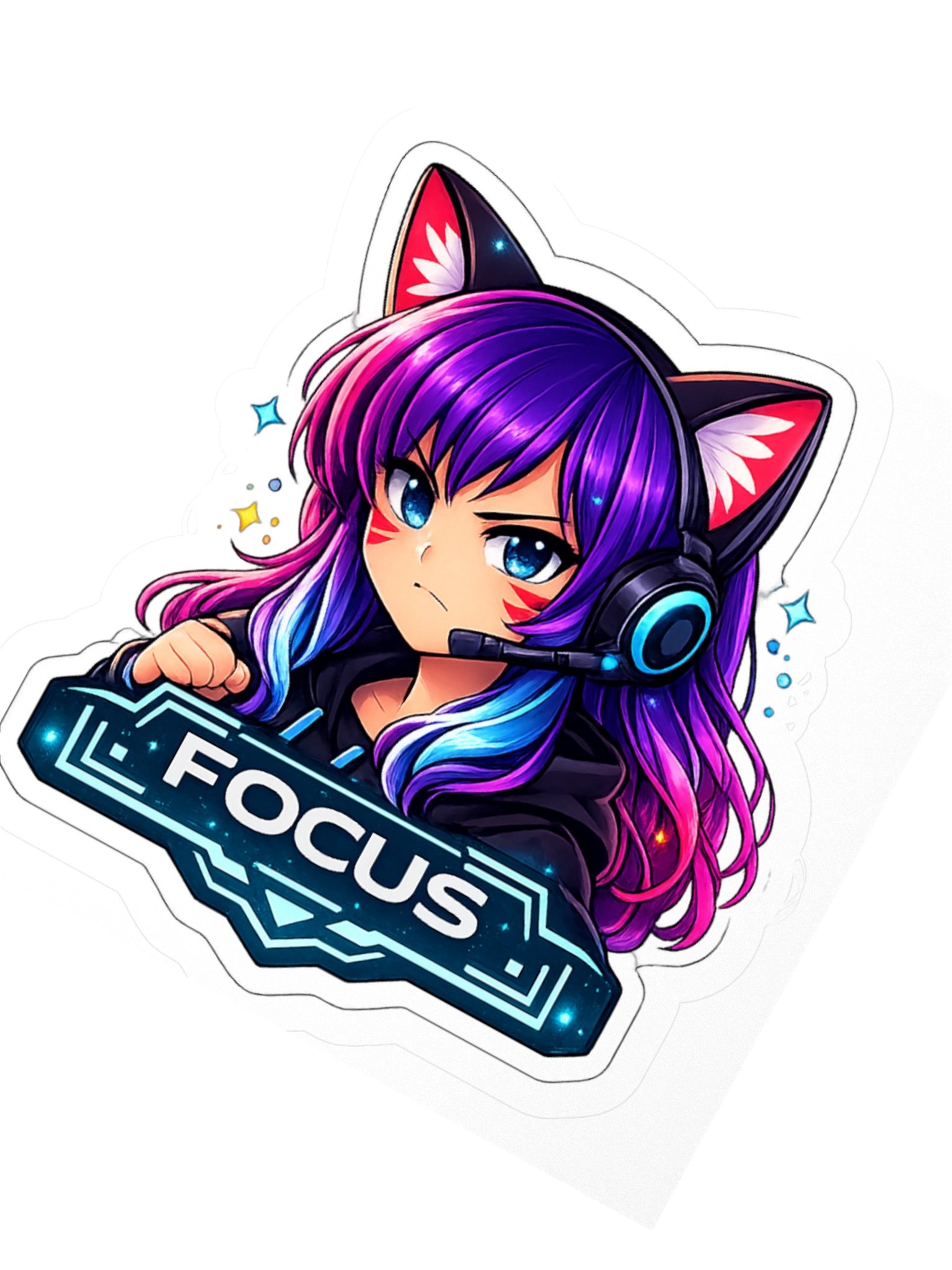 • AKC // Callie Sticker FOCUS | Callie Emote Badge Series product image (2)