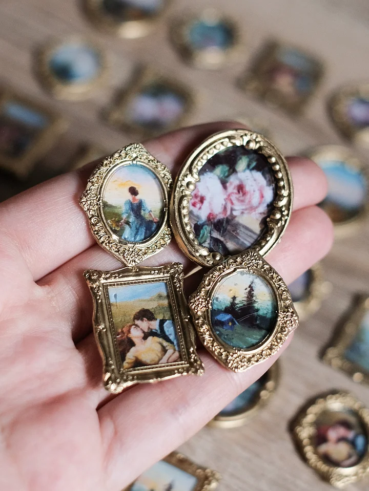 PREORDER Handmade Magnets Love Story- Pack of 4 product image (1)