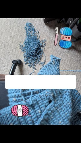 I know I'll be pleased I did it in the end but frogging does not bring me joy 🤣 

#yarnlife #crochetlife #mistakesweremade