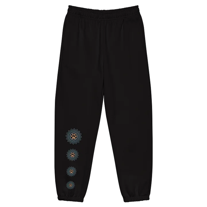 Paws and Reflect Mandala Paw Print Heavyweight Yoga Sweatpants product image (5)