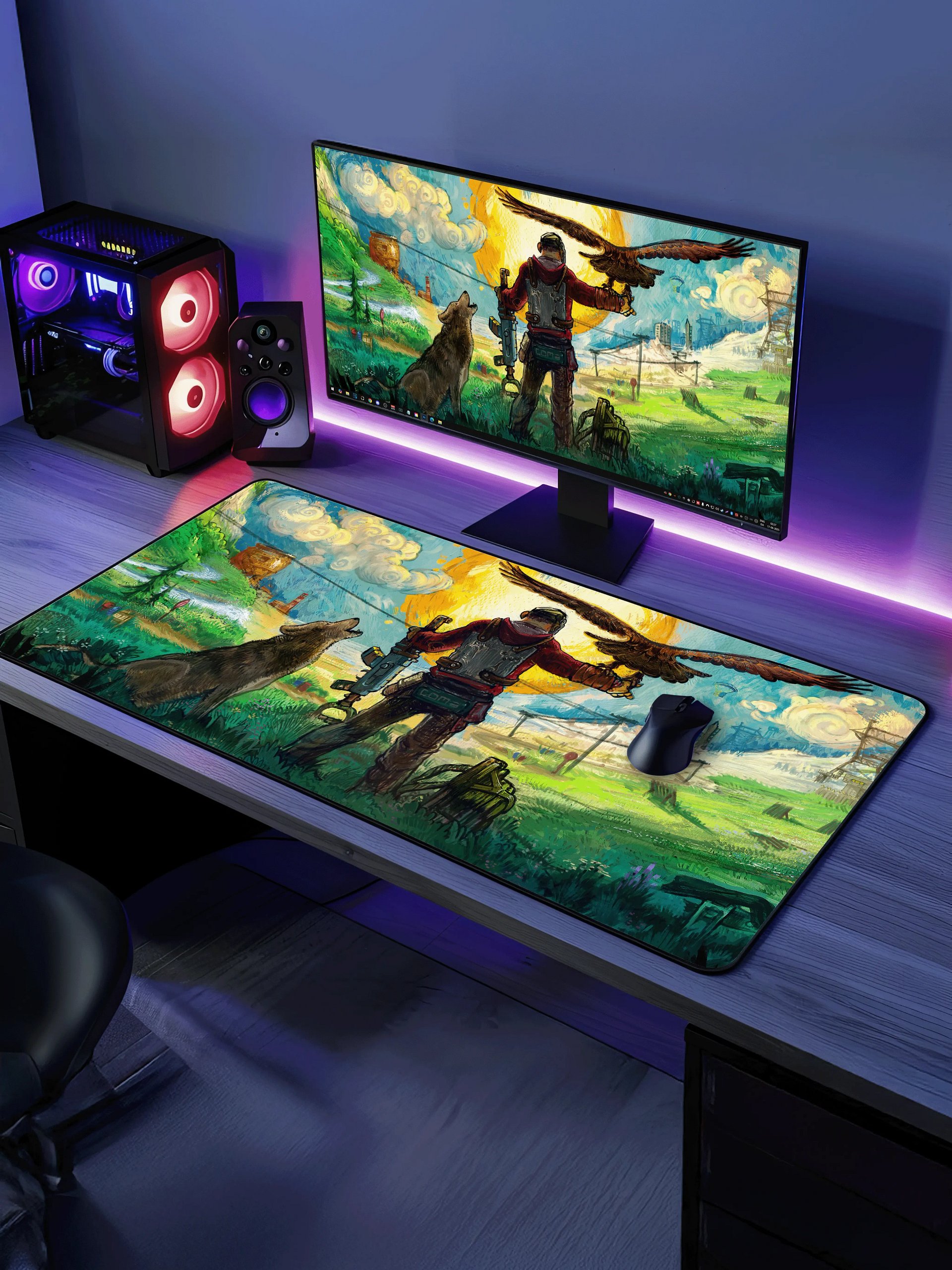 Escape Reality - Premium Rust Mousepad (Limited Edition) product image (1)