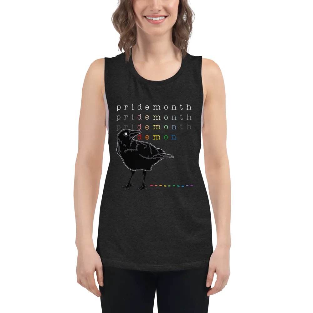priDEMONth tank (crow) product image (5)