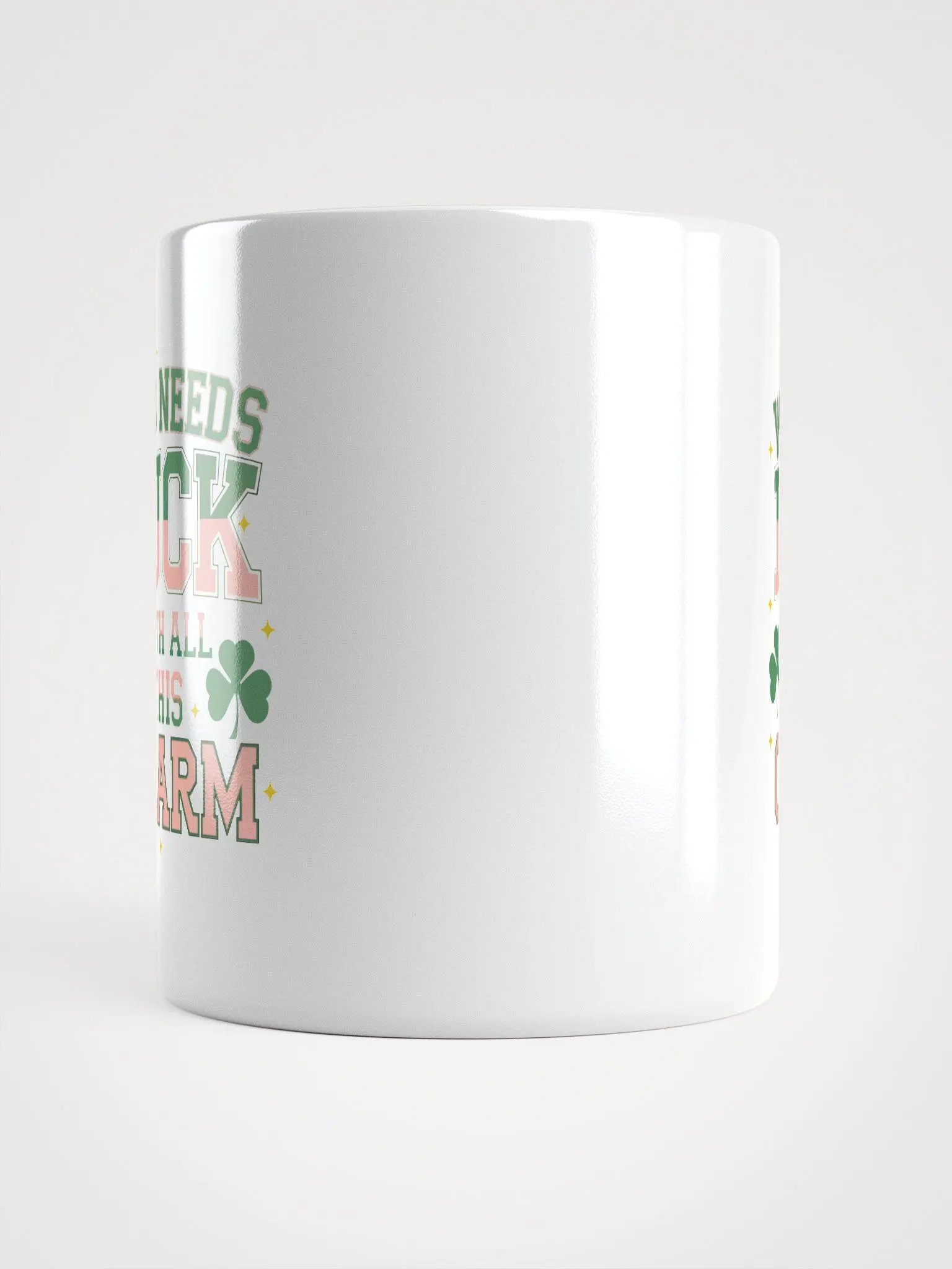 Charming Luck White Glossy Mug product image (5)