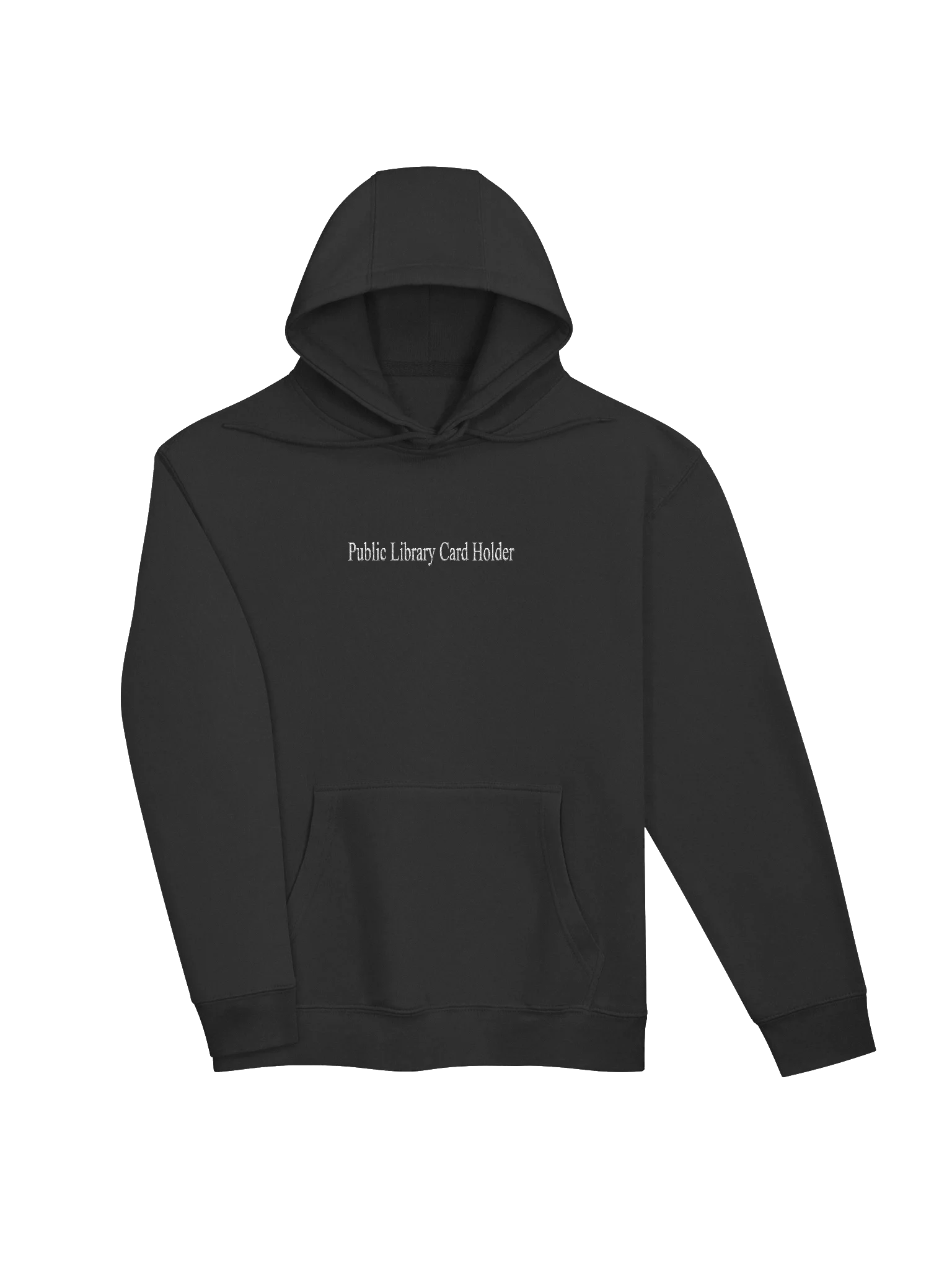 LIBRARY CARD HOLDER EMBROIDERED HOODIE product image (8)