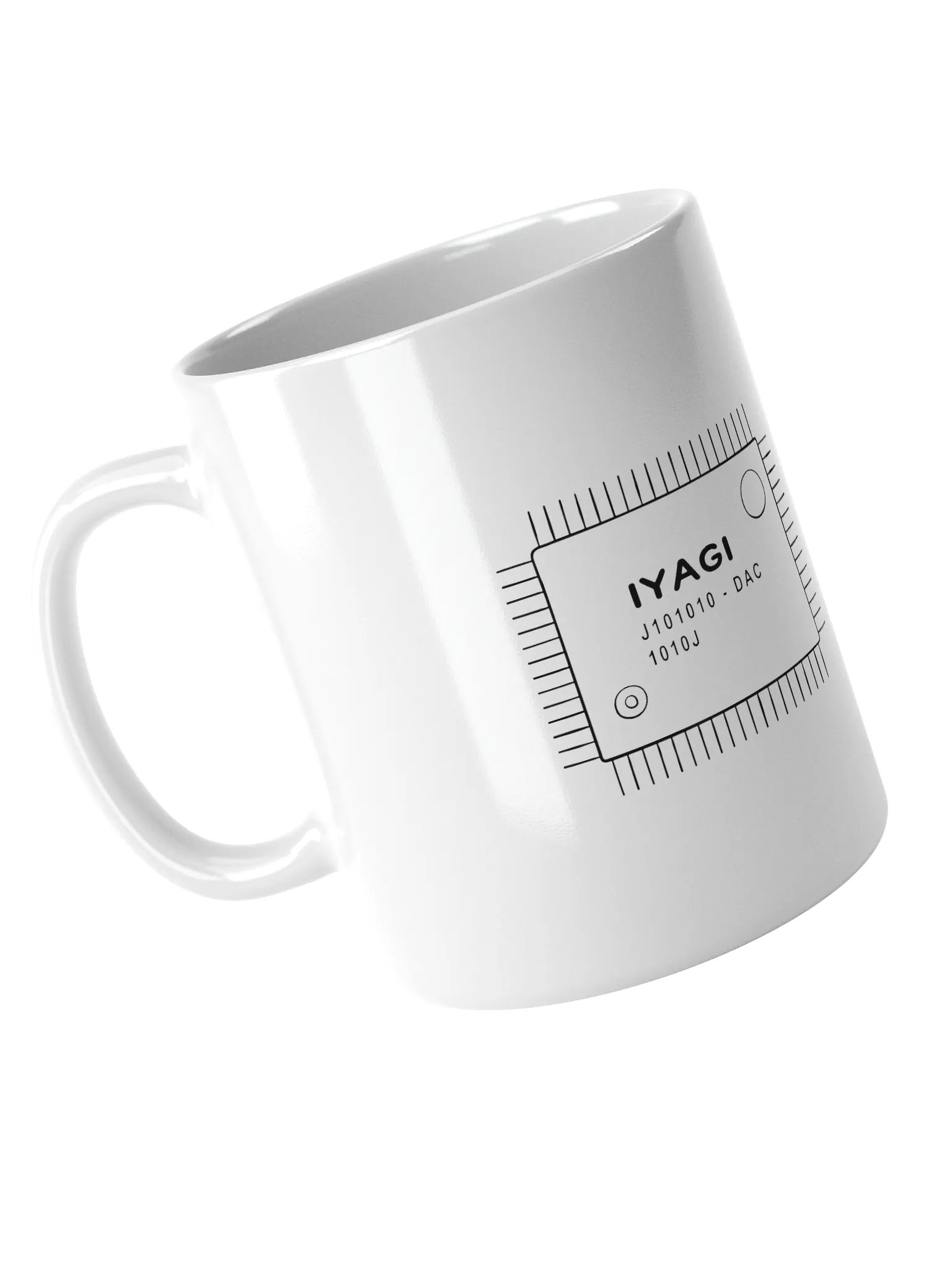 iyagi DAC Chip Mug (white) product image (1)