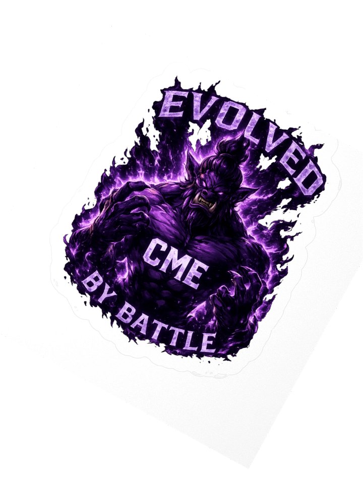 CMe Stickers purple product image (6)
