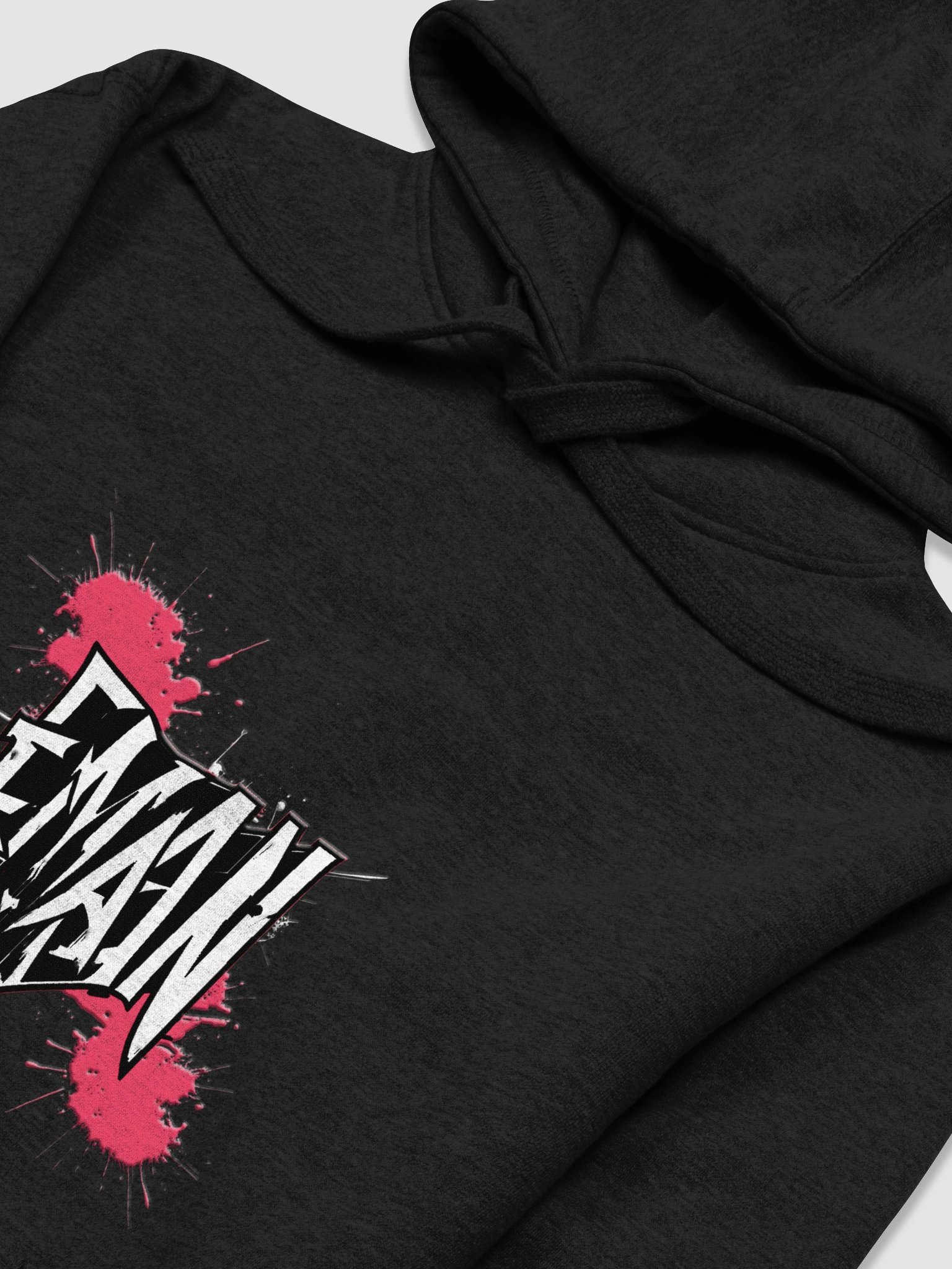 EMAN Pink Splash Unisex Hoodie product image (3)
