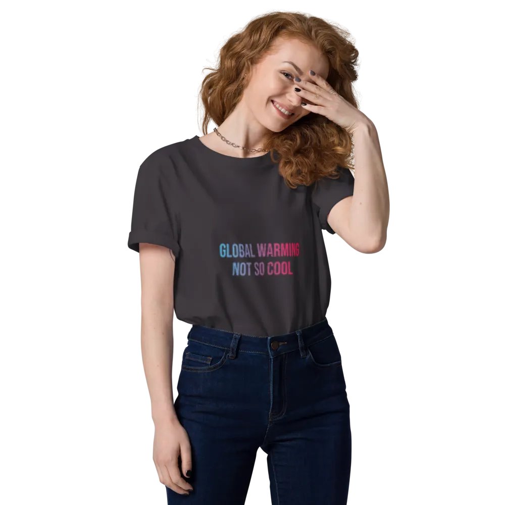 Global Warming Distorted Reality Organic Tee product image (177)