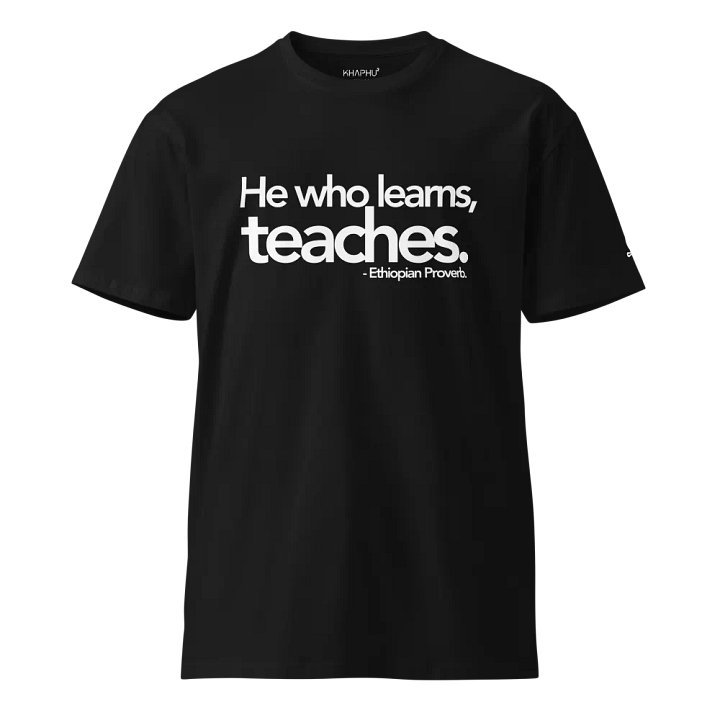 Eclipse Black Premium Tee product image (1)