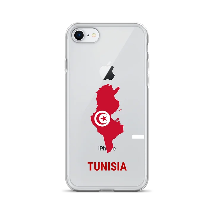 Tunisia 2026 World Cup Flag iPhone Tough Case - Tunisia Soccer Phone Cover - Dual Layer Protective Case product image (1)