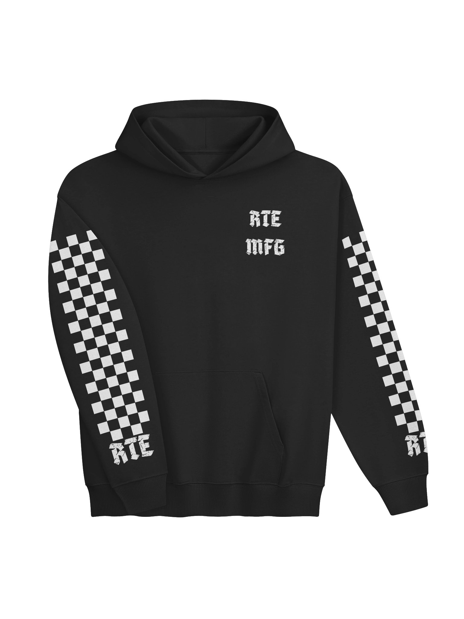 RTE MFG CHECKERED HOODIE product image (3)