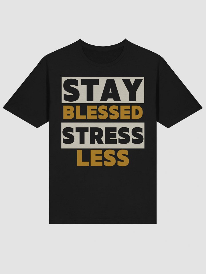 Compound "Stay Blessed" Block T Shirt product image (1)
