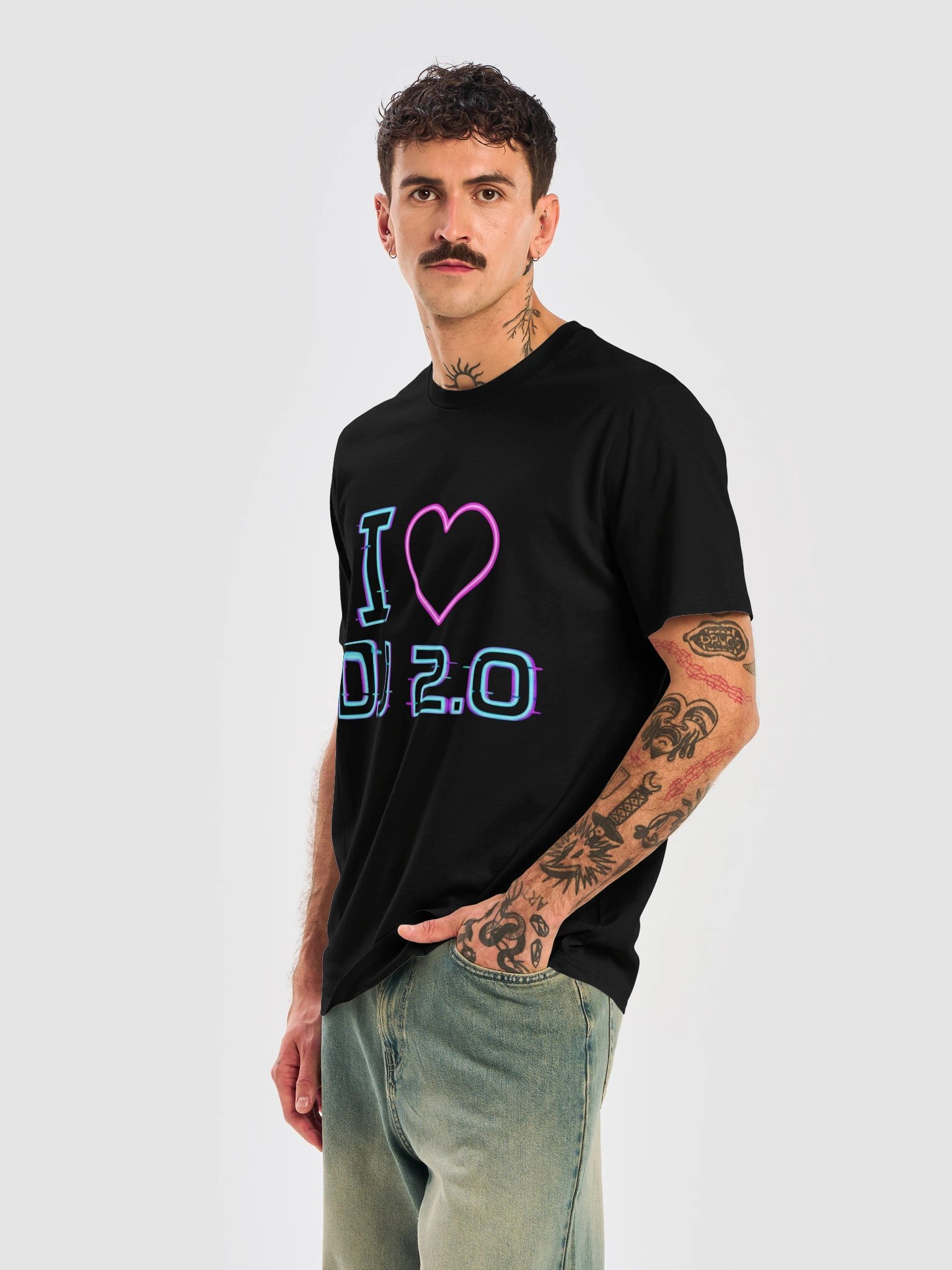 I Heart DJ 2.0 T-Shirt product image (6)