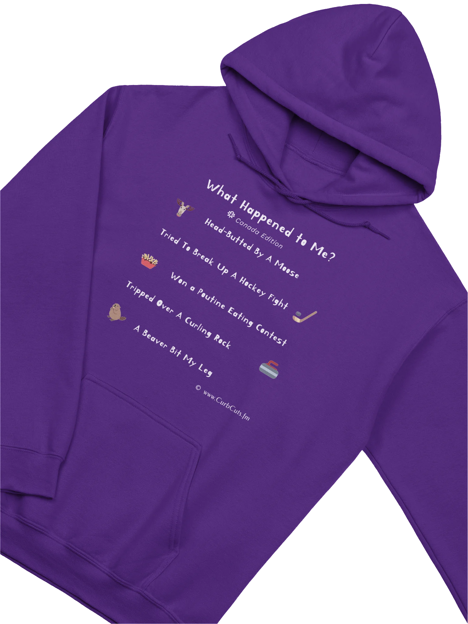 WHAT HAPPENED TO ME ? (Canada Edition): Hoodie product image (7)